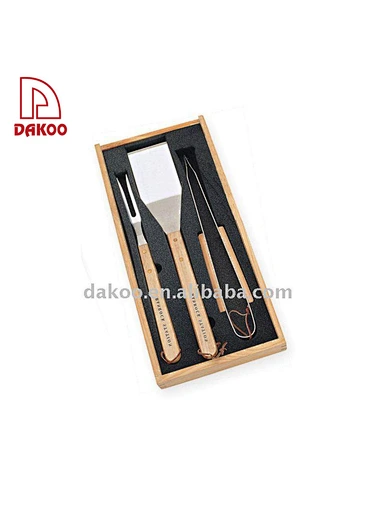  juego de herramientas de barbacoa de acero inoxidable - DAKOO