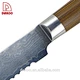  cuchillo de pan de acero Damasco - DAKOO