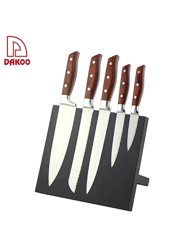 Pakka Wood Handle 5Pcs Kitchen Knives - DAKOO