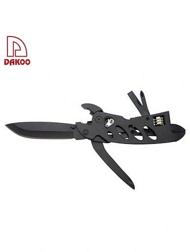  cuchillo multiusos plegable de acero inoxidable - DAKOO