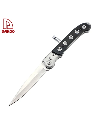  cuchillo de caza de acero inoxidable - DAKOO