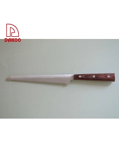 wooden handle kitchen knife - DAKOO