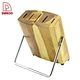 Hot Sale Rust-proof Beech Wood Handle 8Pcs Kitchen Knives - DAKOO