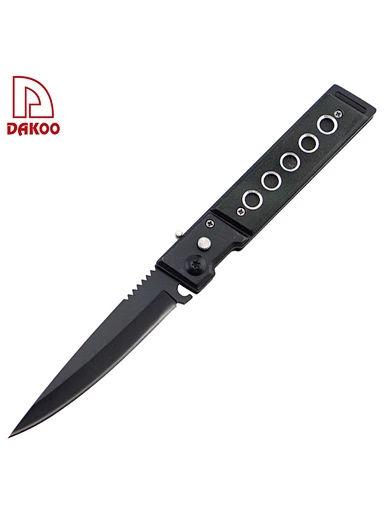  cuchillo de caza de acero inoxidable - DAKOO