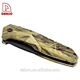 Pattern Coating Handle Folding Knife - DAKOO