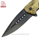 Pattern Coating Handle Folding Knife - DAKOO
