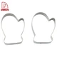 apple shaped cookie cutter - DAKOO