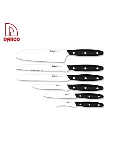 stainless steel knife set - DAKOO