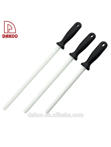 3 sizes Ceramic Material Manual Sharpener With PP Handle - DAKOO