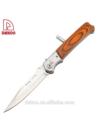  cuchillo de caza de acero inoxidable - DAKOO