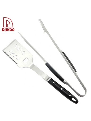  juego de herramientas de barbacoa de acero inoxidable - DAKOO