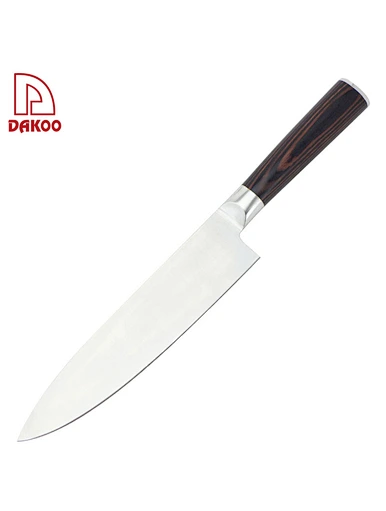 stainless steel chef knife - DAKOO