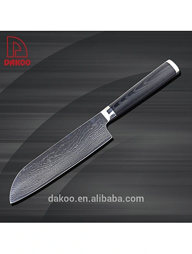 Damascus kitchen knife - DAKOO