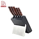 Pakka Wood Handle 5Pcs Kitchen Knives - DAKOO