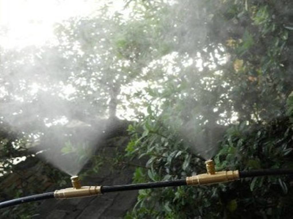 misting nozzle fog pattern