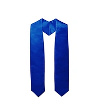 2019 Hot Sell High Quantity Royal Blue Plain Graduation Stole
