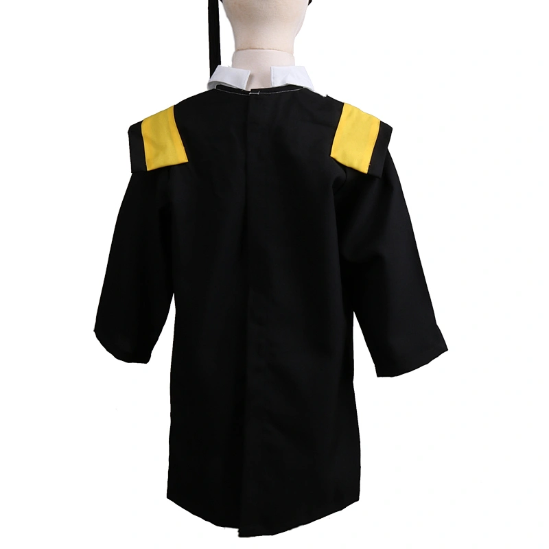 2019 Hot design colorful graduation gown children with graduation cap and bowknot