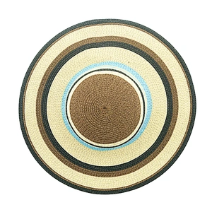 2020 High quality popular summer paper straw hat floppy women straw Hat