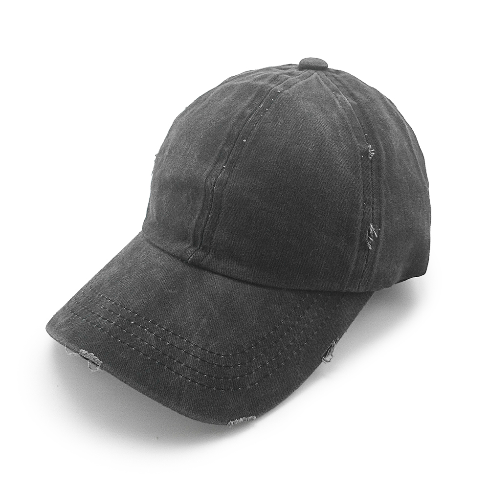 Customized Cheap Vintage Fashion Golf Dad Gorra Washed Distressed Denim Embellished Plain Hat And Cap Men And Women Baseball Cap