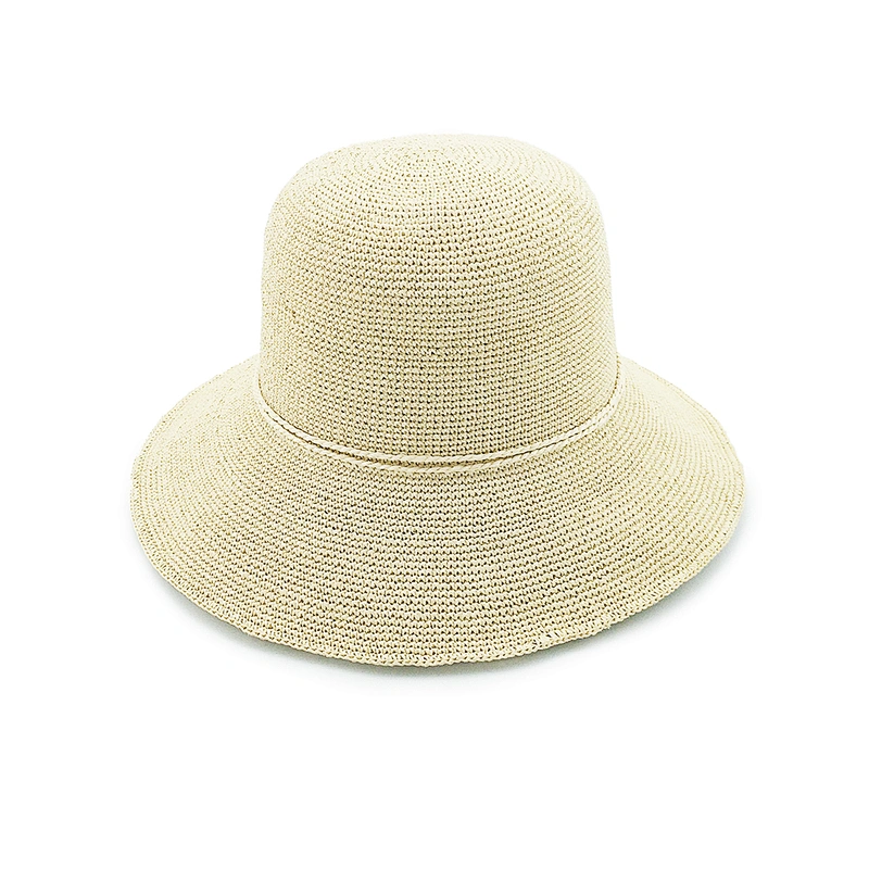 2020 High quality popular summer paper straw hat floppy women straw Hat