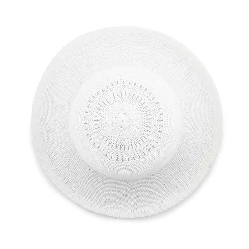 2020 High quality popular summer cotton paper straw hat floppy women straw Hat