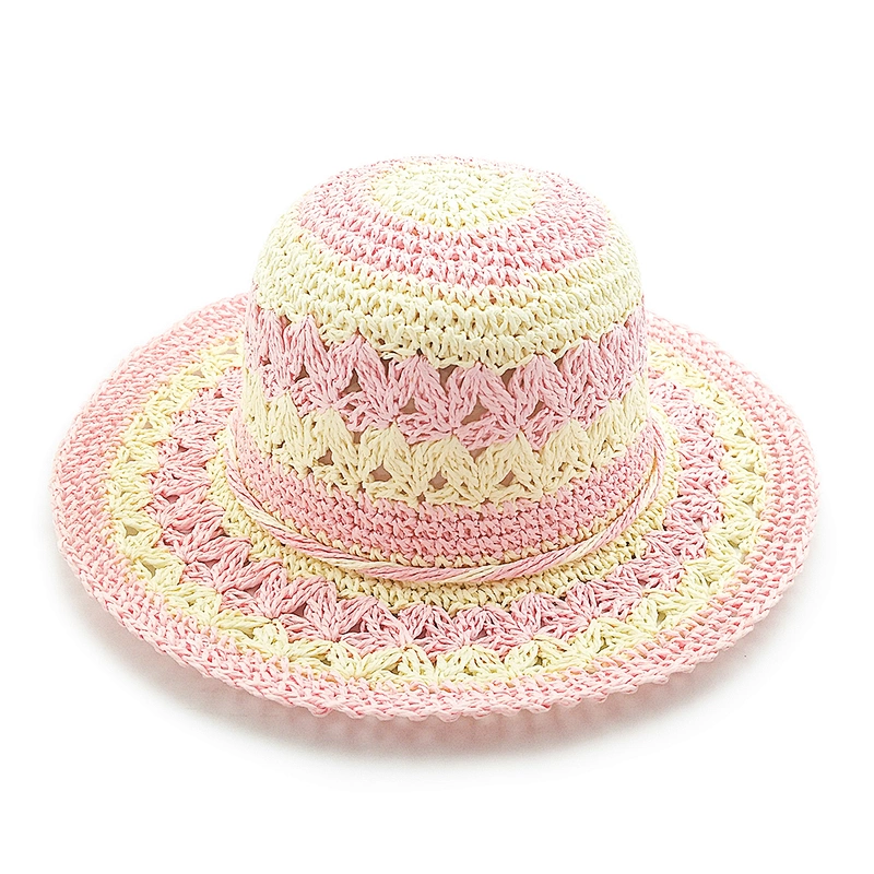 2020 High quality popular summer paper straw hat floppy women straw Hat