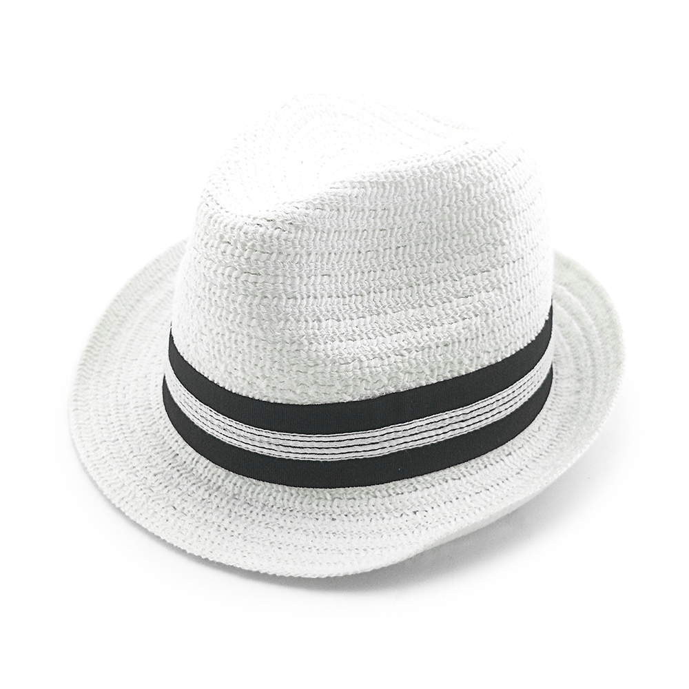 2020 nueva moda de alta calidad sombrero de tela suave tejido de algodón / PP de verano