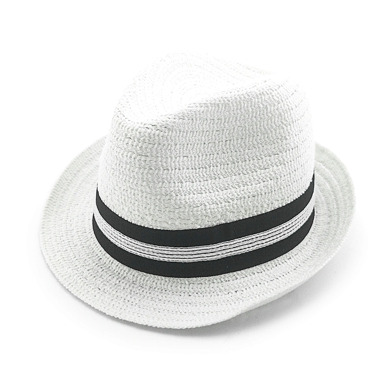 2020 nueva moda de alta calidad sombrero de tela suave tejido de algodón / PP de verano
