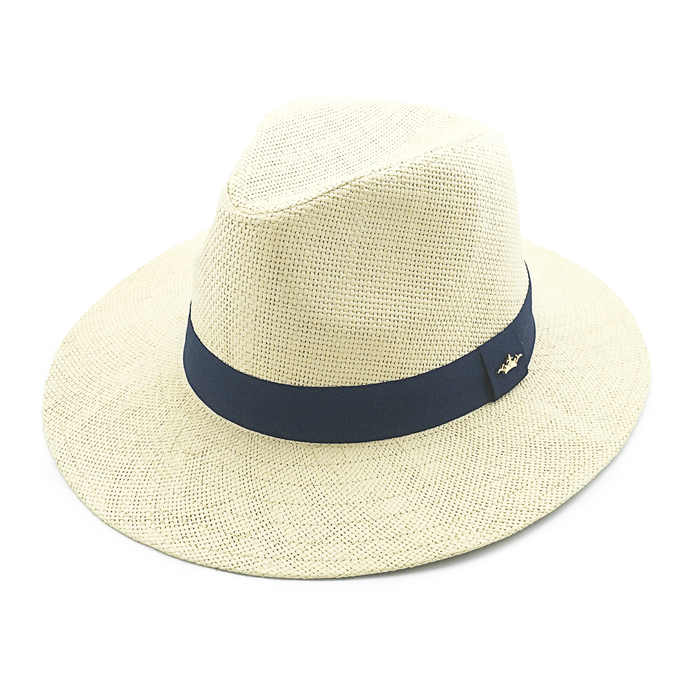 Factory Wholesale Fashion Summer Paper Straw Panama Hat With Stock