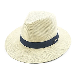 Factory Wholesale Fashion Summer Paper Straw Panama Hat With Stock