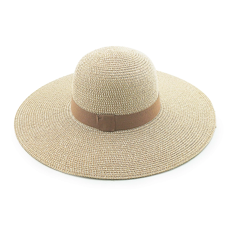 2020 High quality popular summer paper straw hat floppy women straw Hat