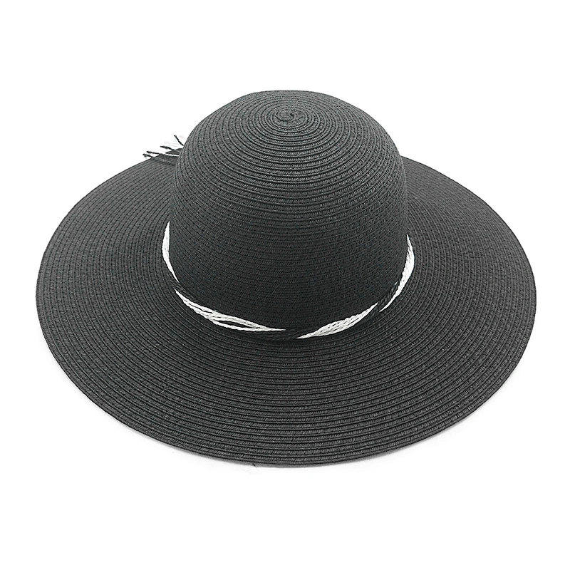 2020 High quality popular summer paper straw hat floppy women straw Hat