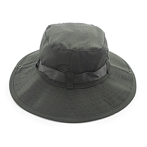 Men and women embroidery bucket hat custom hat wash cotton sun hats plain outdoor fishing hunting safari boonie cap