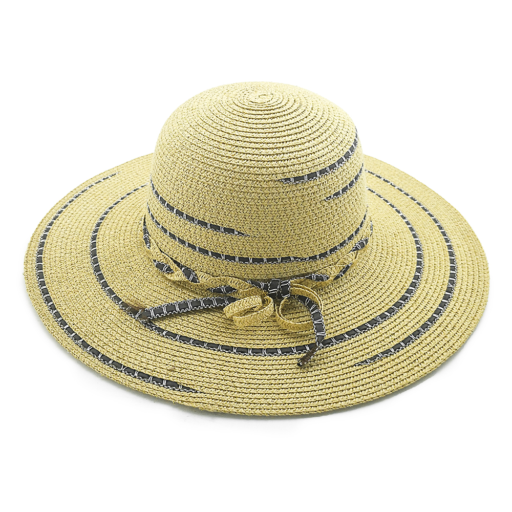 2020 High quality popular summer paper straw hat floppy women straw Hat