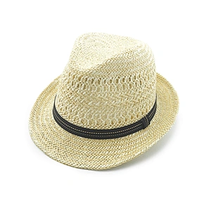 2020 new popular fashion high quality summer twisted paper fedora hat