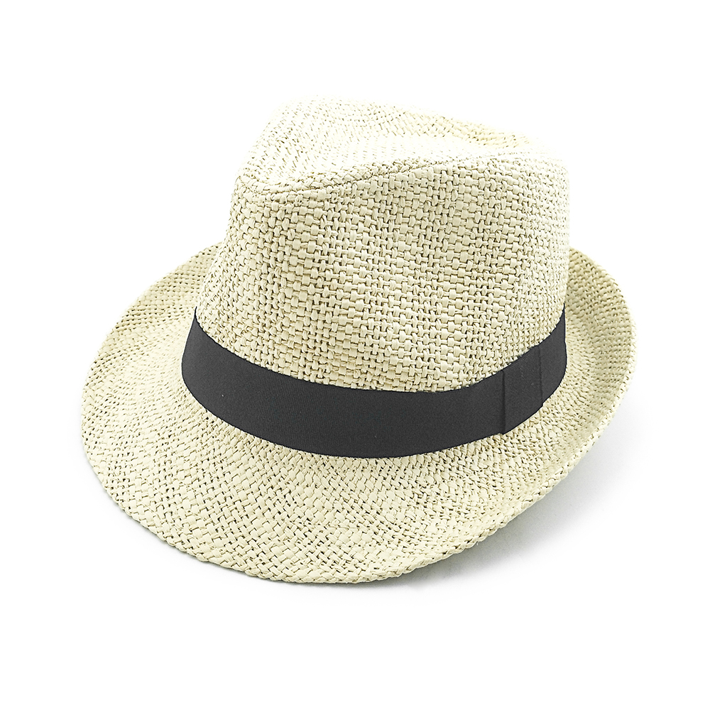 2020 new popular fashion high quality summer paper straw fedora hat