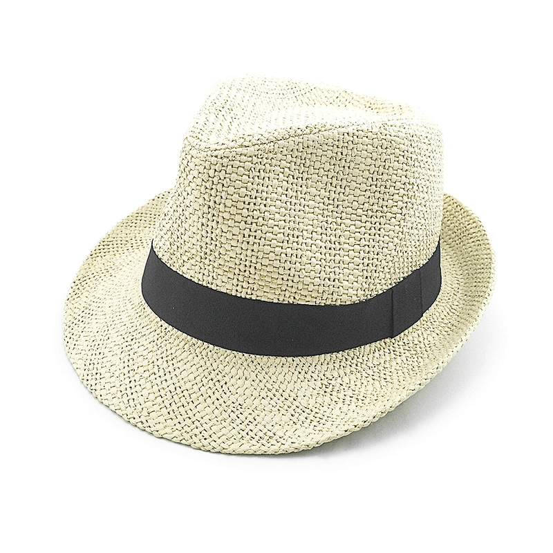 2020 new popular fashion high quality summer paper straw fedora hat