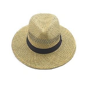 Fashion spring & summer women travel wide brim sombrero straw panama hat wholesale