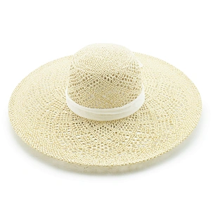 2020 High quality popular summer paper straw hat floppy women straw Hat