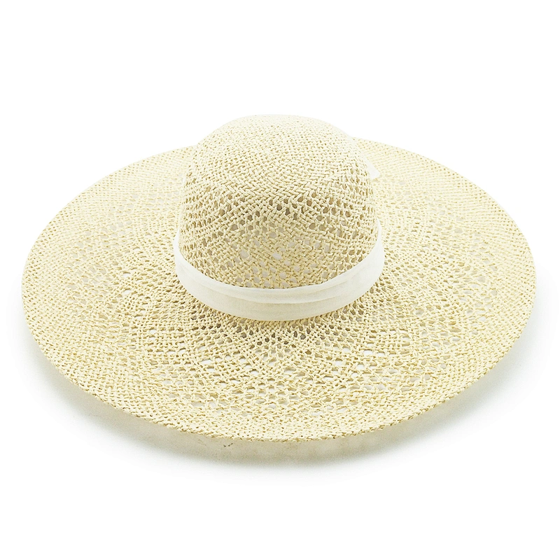 2020 High quality popular summer paper straw hat floppy women straw Hat