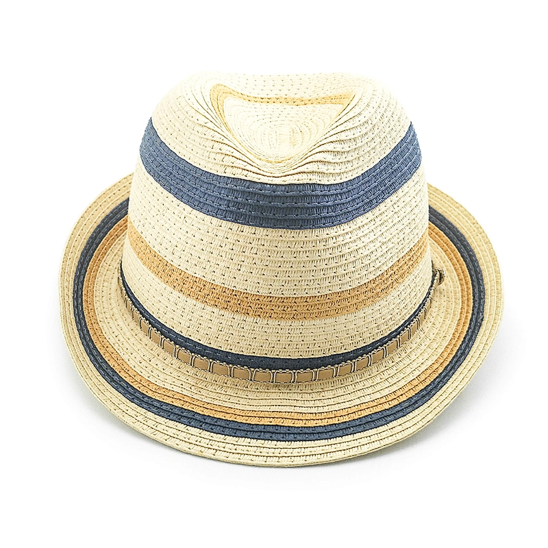 2020 new popular fashion high quality summer paper braid fedora hat