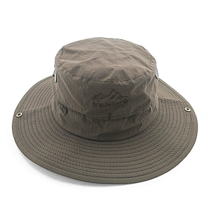 Summer Uv Protection Hat Safari Hiking waterproof Fisherman Hat Fishing Bucket Hat