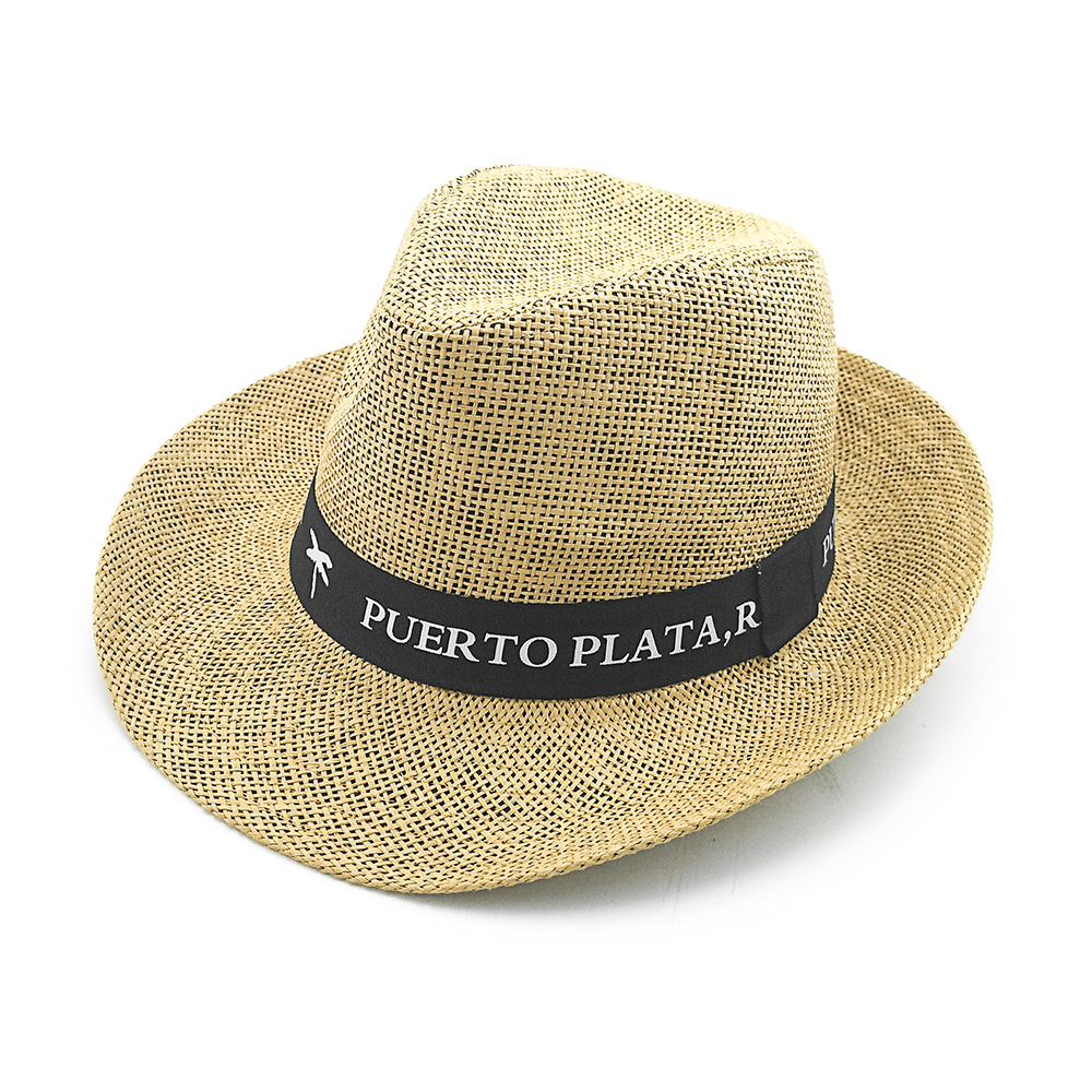 2020 Bajo precio playas de verano sombreros de playa de color de hierba al por mayor sombreros de Panamá para hombres y mujeres