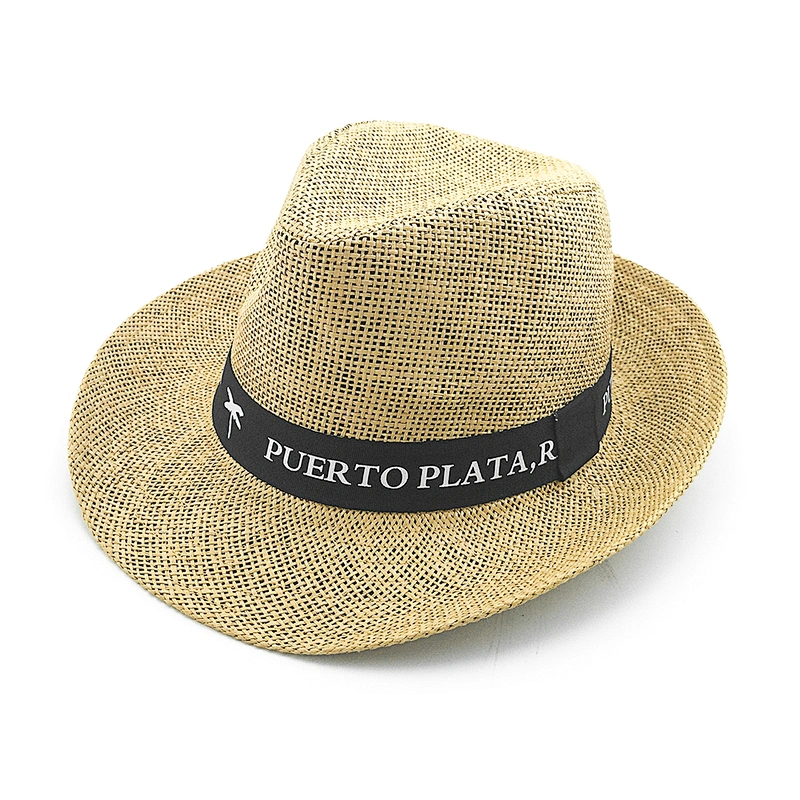 2020 Bajo precio playas de verano sombreros de playa de color de hierba al por mayor sombreros de Panamá para hombres y mujeres