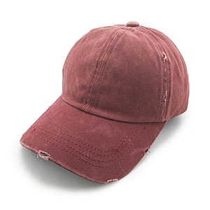 Customized Cheap Vintage Fashion Golf Dad Gorra Washed Distressed Denim Embellished Plain Hat And Cap Men And Women Baseball Cap
