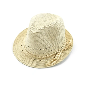 2020 new popular fashion high quality summer paper braid fedora hat