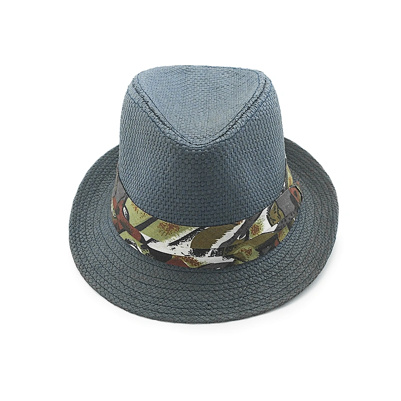 2020 new popular fashion high quality summer paper straw fedora hat