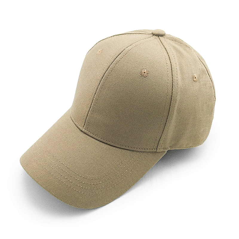 OEM custom 6-panel foldable fitted hat plain baseball cap basic promotional wholesale cap