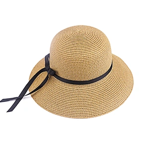 2020 High quality popular summer paper straw hat floppy women straw Hat