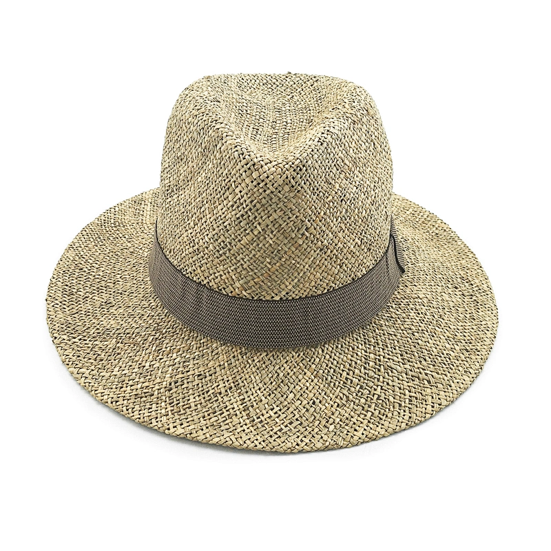 Fashion Men Women Handmade Seagrass Straw Cowboy Hat Panama high quality hat